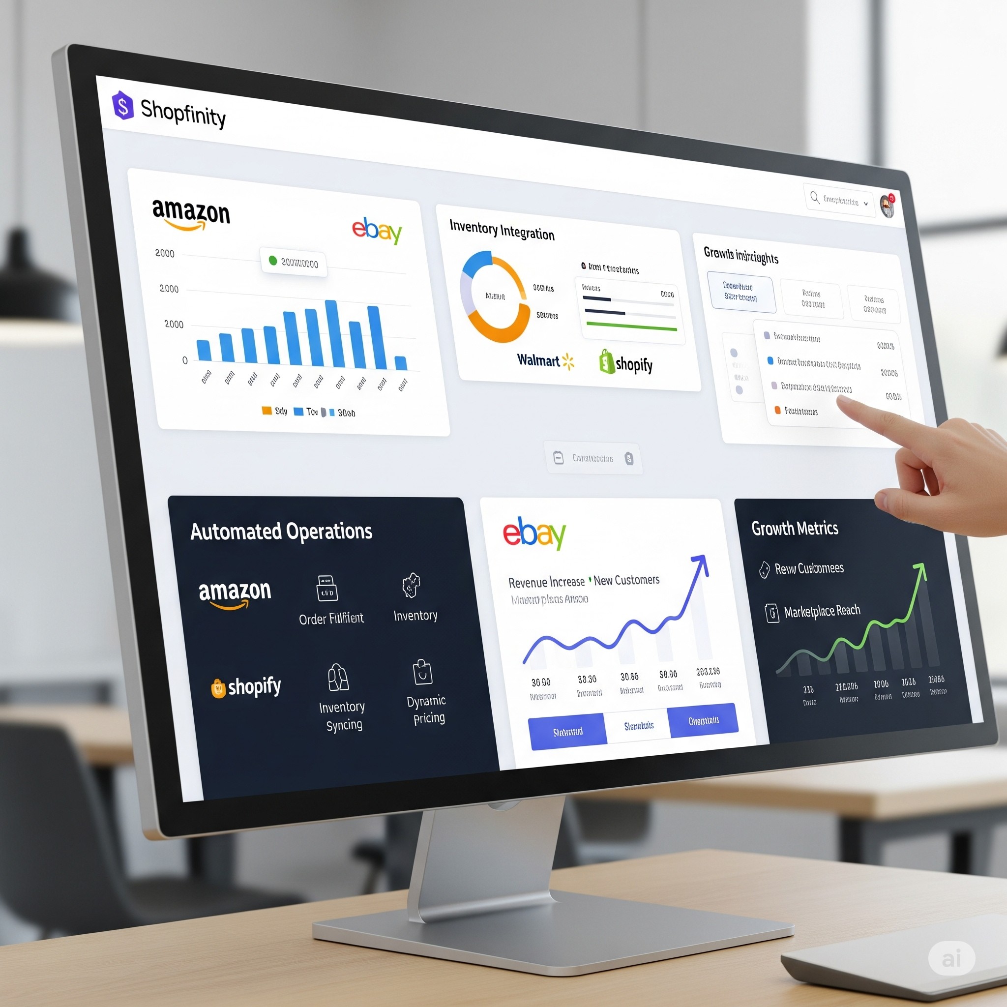Shopfinity project screenshot